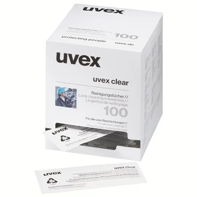 Серветки для очищення окулярів uvex 9963005